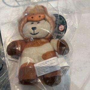 🐴NWT❤️Starbucks 2026 Lunar Year of the Horse Bearista Bear Plush Keychain